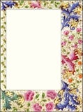 Vintage Style Floral Scrapbook Frame Border Royalty Free Stock Photography Vintage Style Floral Scrapbook Frame Border Royalty Free Stock Photography