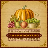 Vintage Thanksgiving Card royalty free illustration Vintage Thanksgiving Card royalty free illustration