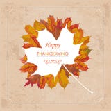 Vintage Thanksgiving Foliage Frame Royalty Free Stock Photo Vintage Thanksgiving Foliage Frame Royalty Free Stock Photo