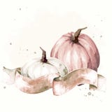 Vintage Watercolor Thanksgiving Illustration Royalty Free Stock Photography Vintage Watercolor Thanksgiving Illustration Royalty Free Stock Photography