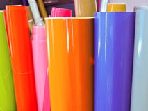 Vinyl Sticker Paper Roll royalty free stock photos Vinyl Sticker Paper Roll royalty free stock photos
