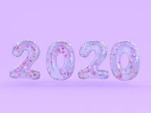 Violette de rendu de type/nombre 3d des textes/abrégé sur pourpre la scène 2020 illustration de vecteur Violette de rendu de type/nombre 3d des textes/abrégé sur pourpre la scène 2020 illustration de vecteur