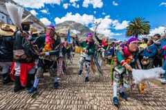 Virgen del Carmen παρέλαση περουβιανές Άνδεις Pisac Περού στοκ εικόνες με δικαίωμα ελεύθερης χρήσης Virgen del Carmen παρέλαση περουβιανές Άνδεις Pisac Περού στοκ εικόνες με δικαίωμα ελεύθερης χρήσης