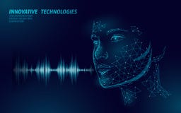Virtual assistant voice recognition service technology business concept. AI artificial intelligence robot help work