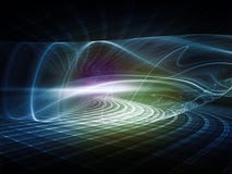Virtual Light Waves Stock Photography Virtual Light Waves Stock Photography