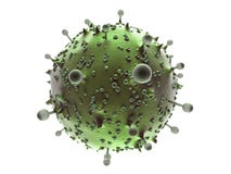 Virus and bacterium medical symbol