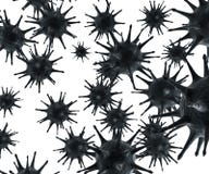Virus cells background vector illustration Virus cells background vector illustration
