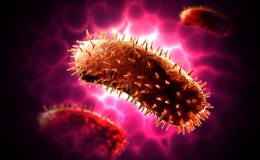 Virus de la rage illustration stock Virus de la rage illustration stock