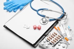 Visit to doctor, drug abuse royalty free stock images Visit to doctor, drug abuse royalty free stock images
