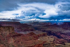 Visión a través de Grand Canyon Rim Arizona del sur Imagenes de archivo Visión a través de Grand Canyon Rim Arizona del sur Imagenes de archivo
