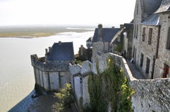 Vista dalla st Michel di Mont immagini stock libere da diritti Vista dalla st Michel di Mont immagini stock libere da diritti