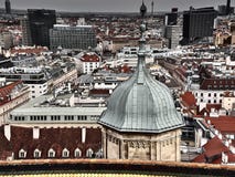 Vista das ruas de Viena imagem de stock Vista das ruas de Viena imagem de stock
