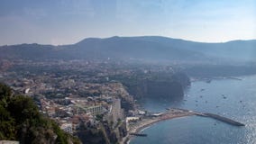 Vista de Sorrento, Italy fotografia de stock royalty free Vista de Sorrento, Italy fotografia de stock royalty free