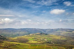Vista del paesaggio montagnoso fotografia stock Vista del paesaggio montagnoso fotografia stock
