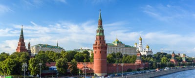 Vista do Kremlin foto de stock royalty free Vista do Kremlin foto de stock royalty free