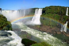 Vista impresionante del área de garganta del ` s del diablo del sitio del patrimonio mundial de la UNESCO de las cataratas del Ig imagenes de archivo Vista impresionante del área de garganta del ` s del diablo del sitio del patrimonio mundial de la UNESCO de las cataratas del Ig imagenes de archivo