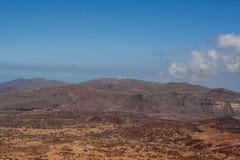 Vista lontana dalla montagna da Tenerife immagini stock Vista lontana dalla montagna da Tenerife immagini stock