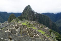 Vista Machu Picchu, Perù Fotografia Stock Vista Machu Picchu, Perù Fotografia Stock