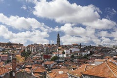 Vista panorâmica de Porto imagens de stock Vista panorâmica de Porto imagens de stock