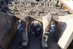 Viste interne di Colosseum, Roma immagini stock Viste interne di Colosseum, Roma immagini stock