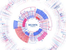 Visualisation de graphique de données complexes Analytics futuriste d'affaires illustration libre de droits Visualisation de graphique de données complexes Analytics futuriste d'affaires illustration libre de droits