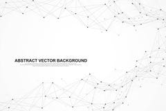 Visualizaci?n grande de los datos Representaci?n social del analytics de la red o del negocio Gr?ficos de vector abstractos futur stock de ilustración Visualizaci?n grande de los datos Representaci?n social del analytics de la red o del negocio Gr?ficos de vector abstractos futur stock de ilustración