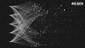 Visualization för sortering för information om data för vektor abstrakt färgrik stor Socialt nätverk, finansiell analys av komple vektor illustrationer Visualization för sortering för information om data för vektor abstrakt färgrik stor Socialt nätverk, finansiell analys av komple vektor illustrationer