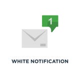 vit email för meddelande 1 med anförandebubblasymbolen, design för enkel logotyp för ui för symboltrend grafisk på rött bakgrunds royaltyfri illustrationer vit email för meddelande 1 med anförandebubblasymbolen, design för enkel logotyp för ui för symboltrend grafisk på rött bakgrunds royaltyfri illustrationer