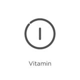 vitamin icon vector from vitamin collection. Thin line vitamin outline icon vector illustration. Outline, thin line vitamin icon vector illustration vitamin icon vector from vitamin collection. Thin line vitamin outline icon vector illustration. Outline, thin line vitamin icon vector illustration