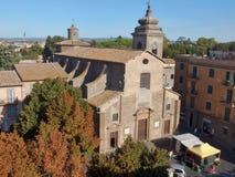 Viterbo - Scorcio di San Faustino dai tetti