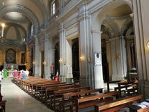Viterbo - Interno della chiesa di San Faustino