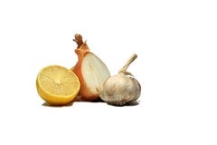 vitlök för purjolöklökcitron som en källa av många vitaminer ETT B C D E arkivbilder vitlök för purjolöklökcitron som en källa av många vitaminer ETT B C D E arkivbilder
