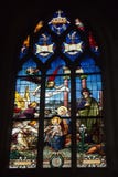 Vitral de la catedral de St. Louis imágenes de archivo libres de regalías Vitral de la catedral de St. Louis imágenes de archivo libres de regalías