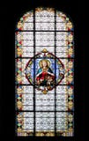 Vitral en la catedral de Subotica Fotos de archivo Vitral en la catedral de Subotica Fotos de archivo