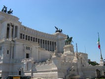 Vittoriano, monument to king Victor Emmanuel II, the unifier of Italy, Rome stock images Vittoriano, monument to king Victor Emmanuel II, the unifier of Italy, Rome stock images