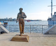 Vladivostok, Rússia, setembro, 02, 2015 O monumento a Alexan Imagem de Stock Vladivostok, Rússia, setembro, 02, 2015 O monumento a Alexan Imagem de Stock