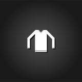 Vlak sweaterpictogram vector illustratie Vlak sweaterpictogram vector illustratie