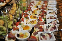 Voedselcatering royalty-vrije stock fotografie Voedselcatering royalty-vrije stock fotografie