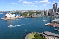 Vogelperspektive von Sydney Circular Quay in Sydney New South Wales Au lizenzfreie stockfotos Vogelperspektive von Sydney Circular Quay in Sydney New South Wales Au lizenzfreie stockfotos