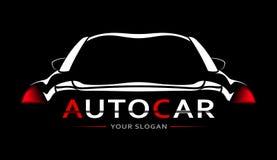 Voiture Logo Abstract Lines Vector Illustration de vecteur illustration stock Voiture Logo Abstract Lines Vector Illustration de vecteur illustration stock