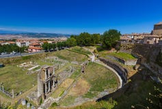 Volterra medieval town in Tuscany Italy Royalty Free Stock Images Volterra medieval town in Tuscany Italy Royalty Free Stock Images