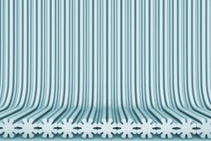 Volumetric surfaces formed with extruded flower shape, celebration concept - light blue beautiful 3D Illustration of abstract stock illustration Volumetric surfaces formed with extruded flower shape, celebration concept - light blue beautiful 3D Illustration of abstract stock illustration