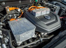 Volkswagen engine compartment e-golf
