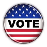 Vote button Royalty Free Stock Photography