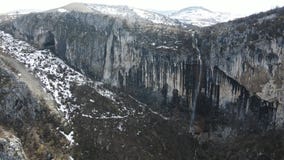 Vrachanska Skaklya -The highest waterfall in the Balkans near town of Vratsa, Bulgaria