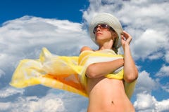 Vrouw stock afbeelding Vrouw stock afbeelding