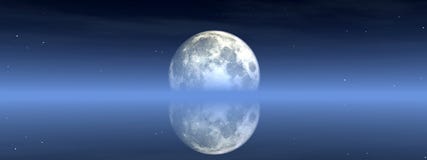 Vue 2 de lune illustration stock Vue 2 de lune illustration stock