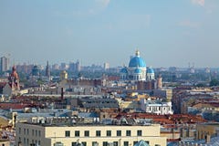 Vue aérienne d'Isaac Cathedral, St Petersbourg photos stock Vue aérienne d'Isaac Cathedral, St Petersbourg photos stock