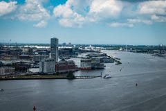 Vue d'Amsterdam photo stock Vue d'Amsterdam photo stock