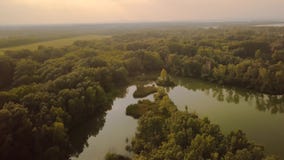 Vue de Danube de rivi?re banque de vidéos Vue de Danube de rivi?re banque de vidéos